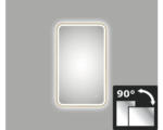 Hornbach LED-Lichtspiegel DSK Chrystal Juno 2.0 bronze 45x75 cm