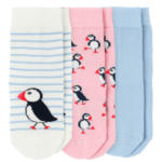 Ernsting's family 3 Paar Baby Socken in verschiedenen Dessins - bis 19.04.2024