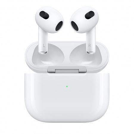 Слушалки с микрофон Apple Airpods (3rd Gen) w Lightning Charging Case mpny3 , Bluetooth , TWLS