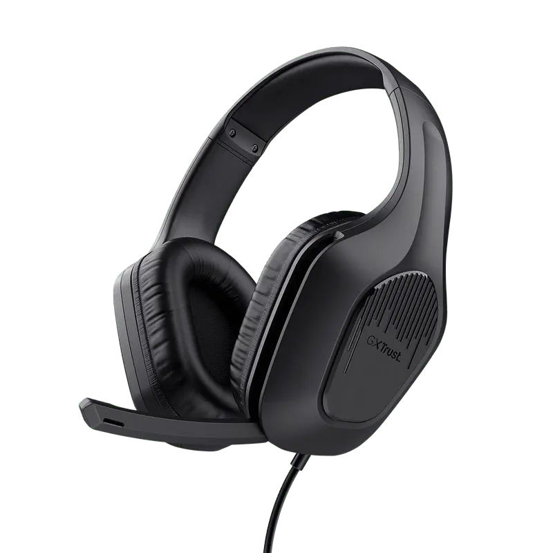 Слушалки с микрофон Trust GXT415 Zirox Black , OVER-EAR