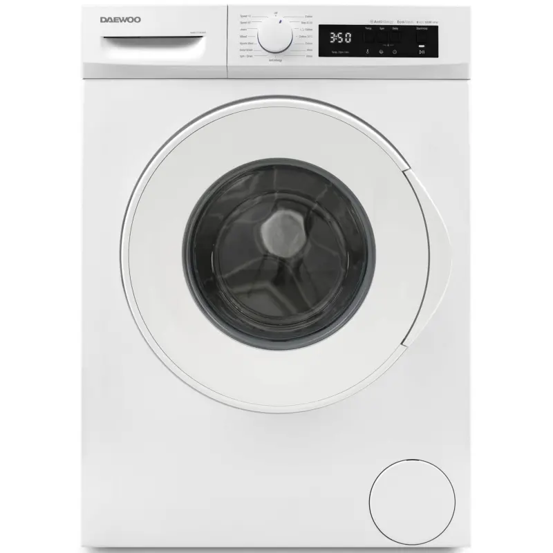 Пералня Daewoo WM812T1WU0BG*** , 1200 об./мин., 8.00 kg, D , Бял
