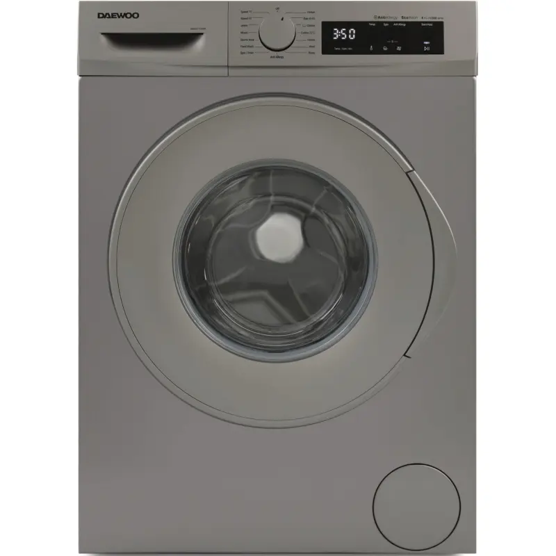 Пералня Daewoo WM812T1SU0BG*** , 1200 об./мин., 8.00 kg, D , Silver