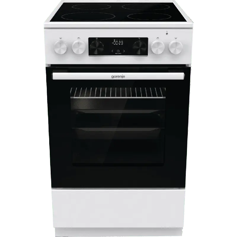 Готварска печка (ток) Gorenje GEC5C42WG , Бял , Керамични