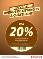 Denner Denner Châtelaine Réouverture - bis 23.03.2024