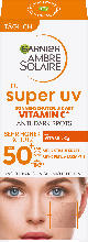 dm-drogerie markt Garnier Ambre Solaire Sonnenfluid Gesicht super UV mit Vitamin C, LSF 50+ - bis 31.03.2024