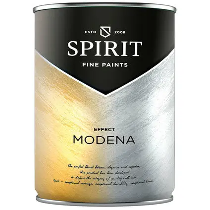 ДЕКОРАТИВНО ПОКРИТИЕ 1 L SPIRIT MODENA SILVER