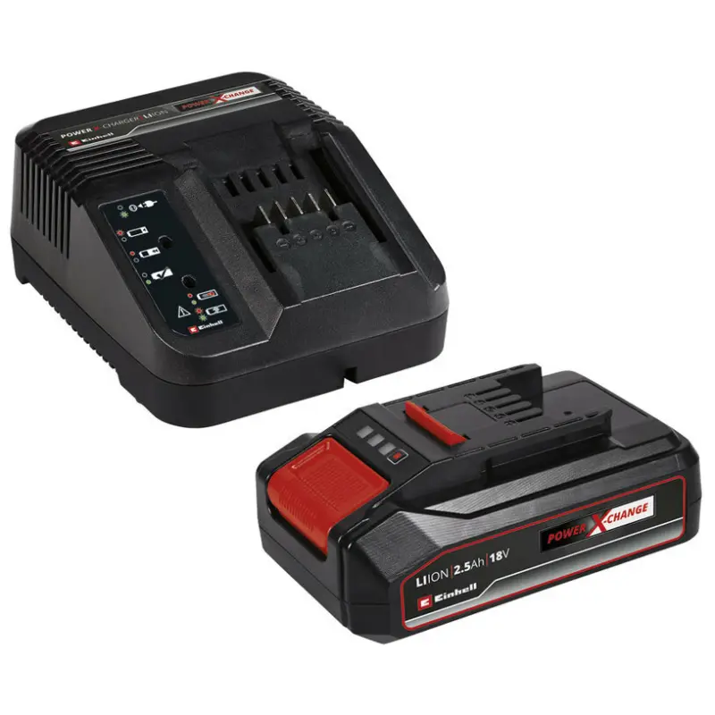 АКУМУЛАТОРНА БАТЕРИЯ И ЗАРЯДНО УСТРОЙСТВО 18 V 2.5 AH EINHELL POWER X-CHANGE