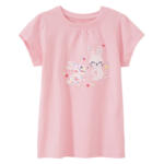 Ernsting's family Mädchen T-Shirt mit Hasen-Applikation - bis 31.03.2024