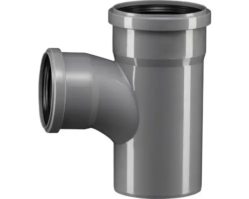 HT-EA Einfachabzweig 87,5° DN110/90 mm