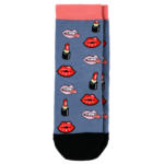Ernsting's family 1 Paar Damen Socken mit Lippen-Motiven - bis 30.03.2024