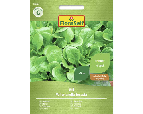 Salatsamen FloraSelf Feldsalat/Vogerlsalat 'Vit'