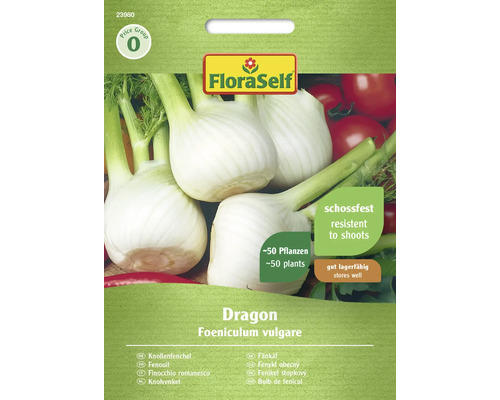 Gemüsesamen FloraSelf Knollenfenchel 'Dragon F1'