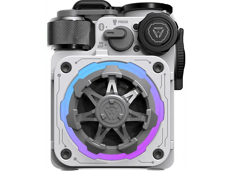 Muzen Cybercube Premium Version Bluetooth Lautsprecher, white