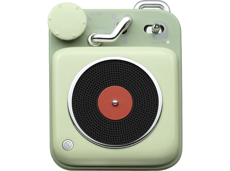 Muzen Button Mini Bluetooth Lautsprecher, green