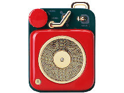 Muzen Button Mini Bluetooth Lautsprecher, red
