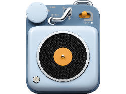 Muzen Button Mini Bluetooth Lautsprecher, blue