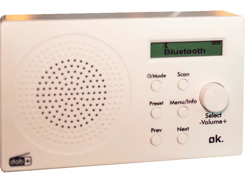 ok. ORD 101 BT-WT-1 Tragbares DAB+ Digitalradio mit Bluetooth