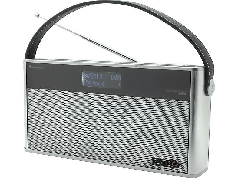 Soundmaster Digitalradio DAB750SI mit Bluetooth und eingebautem Akku