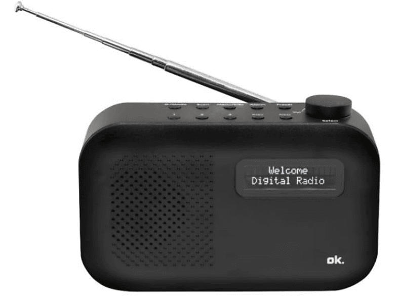 ok. ORD 111 BT-B-1 Tragbares DAB+ Digitalradio mit Bluetooth