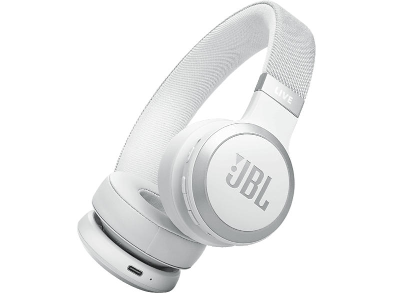 JBL Live 670NC Bluetooth Kopfhörer (On-Ear), Weiß