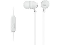 SONY In Ear Kopfhörer MDR-EX15AP, weiß