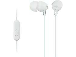 Sony In Ear Kopfhörer MDR-EX15AP, weiß