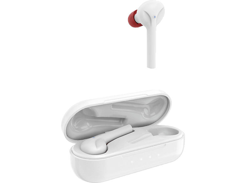 Hama 00184124 Bluetooth®-Kopfhörer "Spirit Go", True Wireless, In-Ear, Weiß; True-Wireless-Kopfhörer