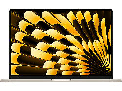 Apple MacBook Air 15 Zoll (2024), M3 Chip mit 10-Core GPU, 8 GB RAM, 512 SSD, Polarstern; Notebook