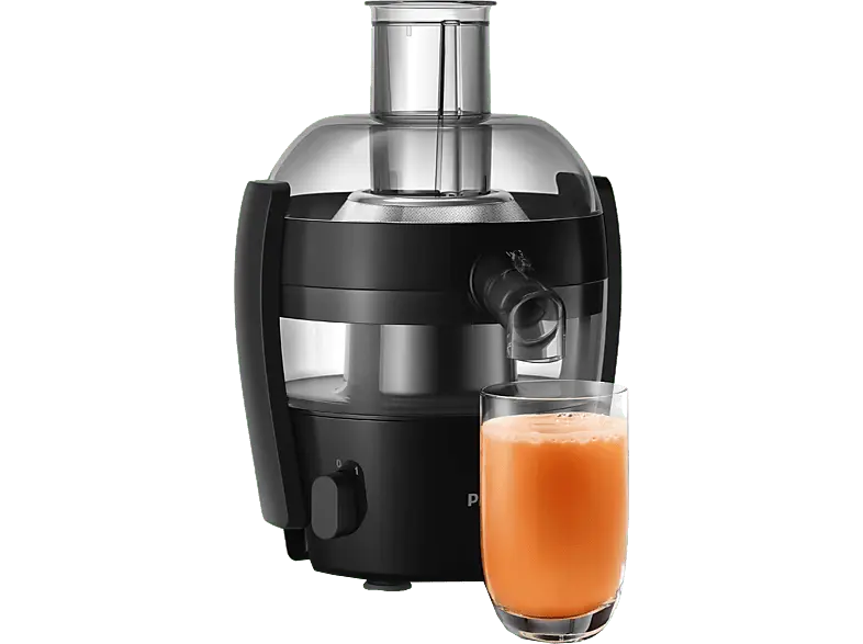 Philips HR1832/00 Viva Collection Entsafter 500 Watt, Tiefschwarz