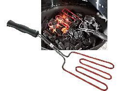 Clatronic Elektrischer Grillanzünder EGA 3404 elektrischer Grillanzünder, schwarz (800 Watt)