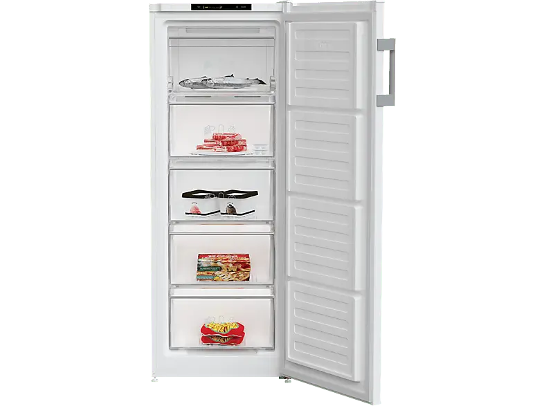 Elektra Bregenz FSN 7990 Gefrierschrank (E, 177 l, 1457 mm hoch, No Frost (verminderte Eisbildung), Weiß)