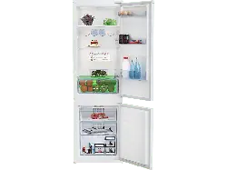 Beko BCHA275K4SN_E HarvestFresh K&uuml;hl- Gefrierkombination (E, 262 l, 1775 mm hoch, Einbauger&auml;t, Wei&szlig;)