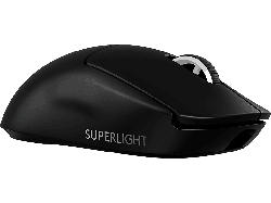 Logitech G PRO X SuperLight 2 LightSpeed Gaming Maus, 32000dpi, 40G, 500 IPS, 2000Hz (0.5ms), Schwarz