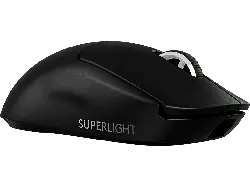 LOGITECH G pro X Superlight 2 Lightspeed Kabellose Gaming Maus, LightForce Switches, kompatibel mit PowerPLAY, 60 Gramm, Schwarz