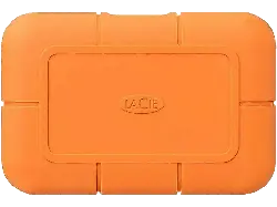 LACIE 4TB SSD Festplatte Rugged mit 3 Jahre Rescue, Extern, USB-C 3.2 Gen.2, Bis 1050 MB/s, IP67, Orange