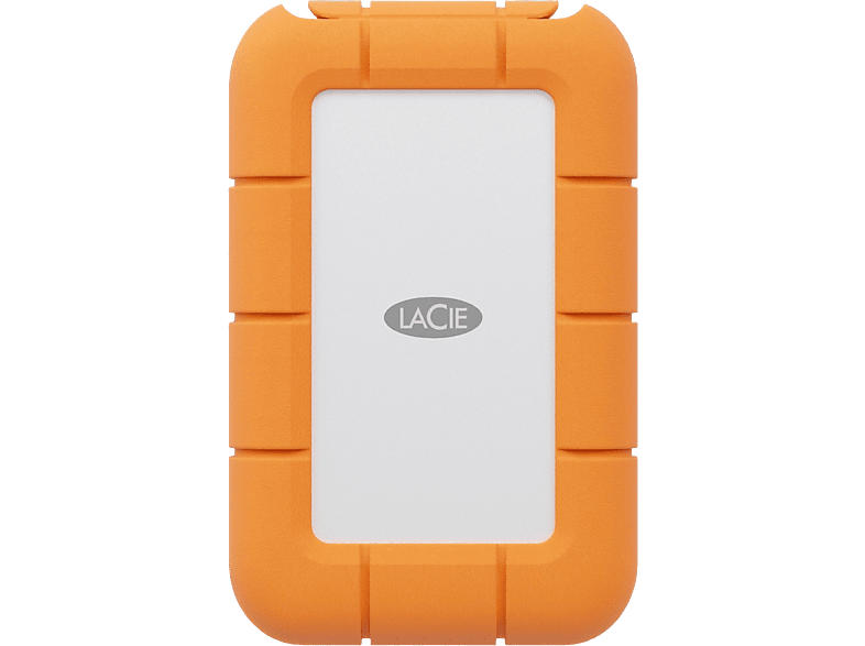Lacie 1 TB Rugged Mini SSD Festplatte, Extern, USB-C 3.2 Gen.2x2, Bis 2000 MB/s, IP54, Orange