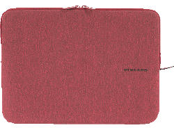 Tucano Sleeve Melange für Notebook und Chromebook 13-14‘‘, rot; Notebookhülle