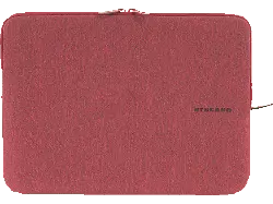 TUCANO Sleeve Melange für Notebook und Chromebook 13-14‘‘, rot; Notebookhülle