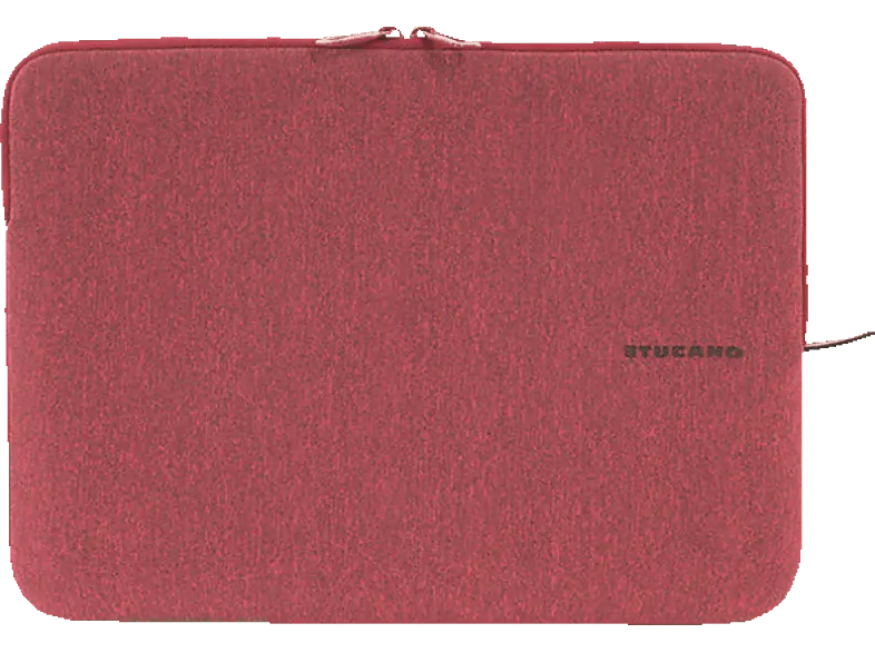 TUCANO Sleeve Melange für Notebook und Chromebook 13-14‘‘, rot; Notebookhülle