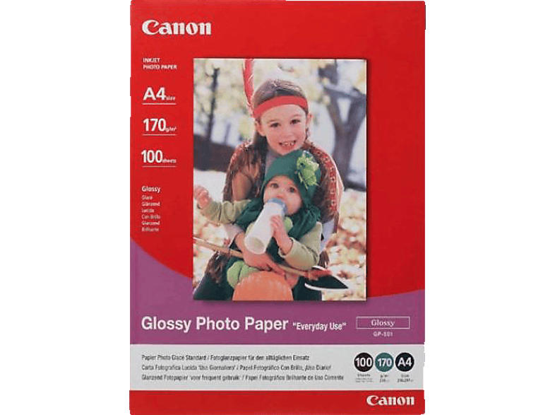 Canon Fotoglanzpapier A4 100 Blatt (GP-501)