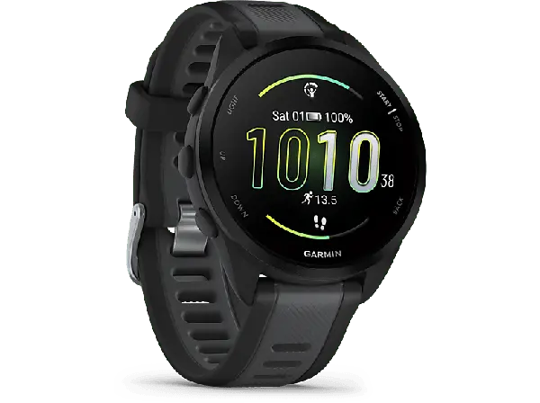 Garmin Smartwatch Forerunner&reg; 165, Schwarz/Schiefergrau