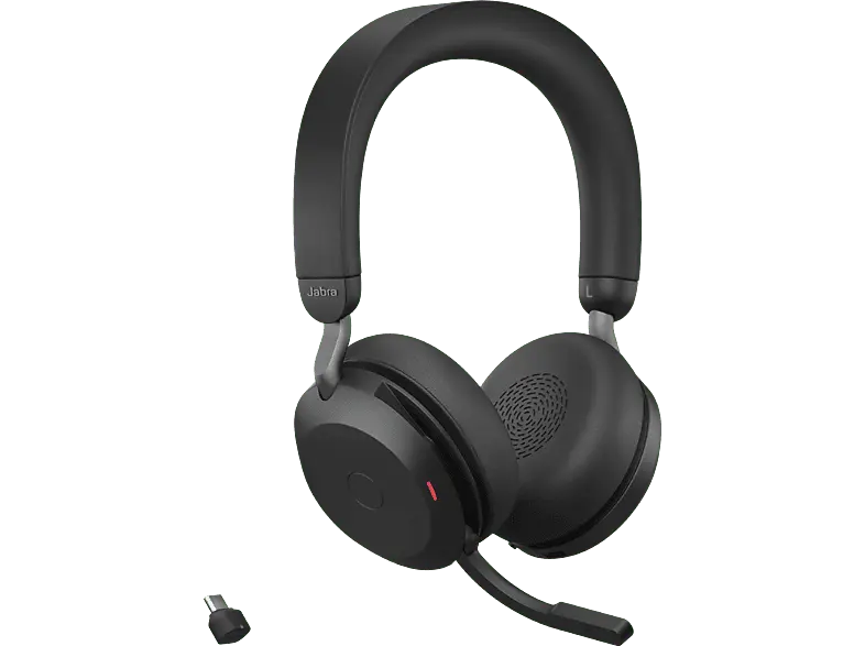 JABRA Evolve2 75 UC Stereo USB-C For Business, Schwarz; Headset