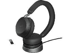 Jabra Evolve2 75 MS Stereo USB-A mit Ladestation For Business; Headset