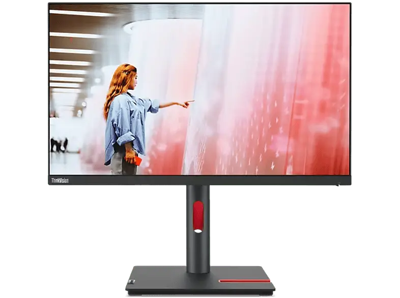 LENOVO ThinkVision P24q-30 Monitor For Business, 23.8 Zoll WQHD, 6ms, 350cd, 60Hz, IPS, 99% sRGB, Raven Black