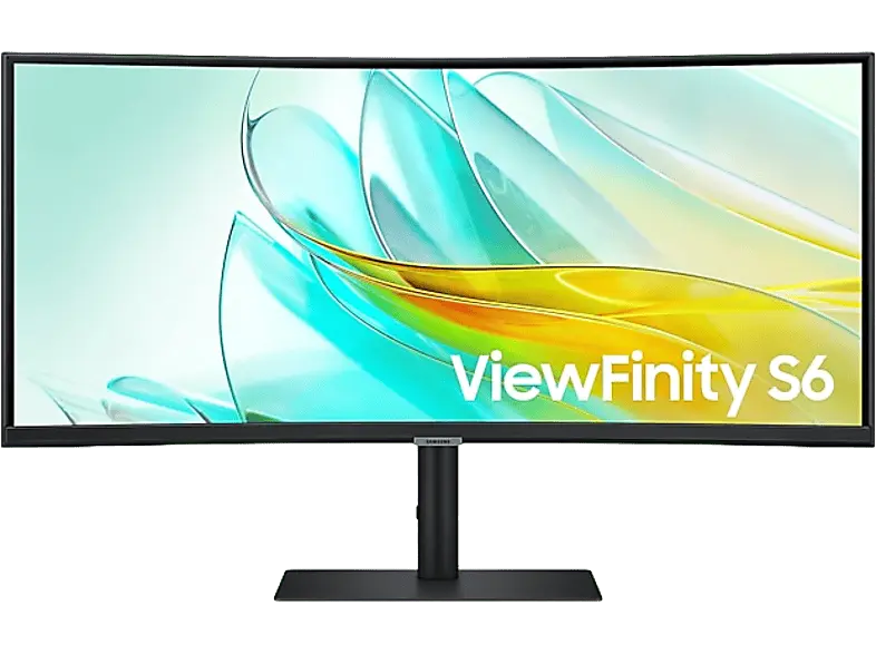 Samsung ViewFinity S65UC 34 Zoll Curved Monitor for Business, UWQHD, 5 ms Reaktionszeit, 350 cd/m², 100 Hz, Schwarz