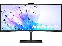 Samsung ViewFinity S65VC 34 Zoll Curved Monitor for Business, UWQHD, 5 ms Reaktionszeit, 350 cd/m², 100 Hz, Schwarz