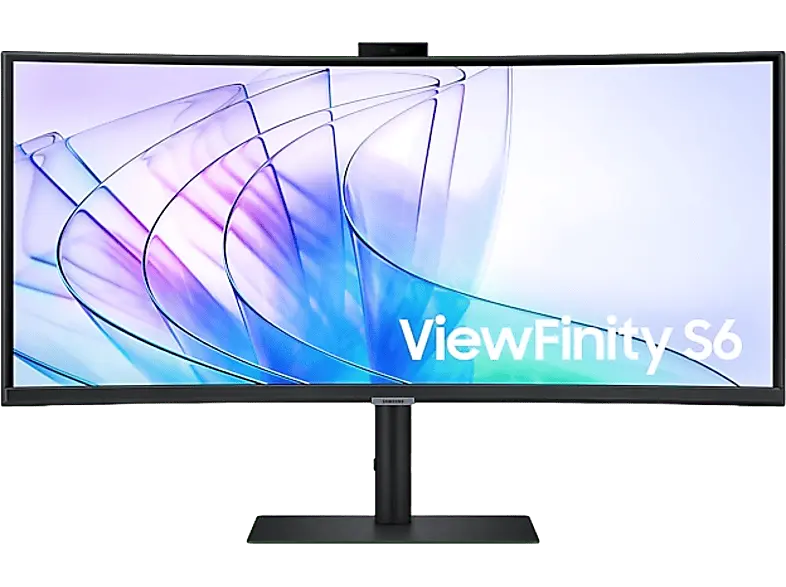 Samsung ViewFinity S65VC 34 Zoll Curved Monitor for Business, UWQHD, 5 ms Reaktionszeit, 350 cd/m², 100 Hz, Schwarz