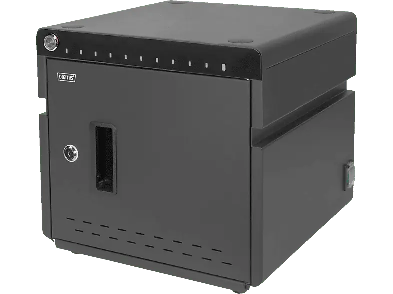 digitUS DN-45004 Desktop Ladeschrank for Business, Schwarz
