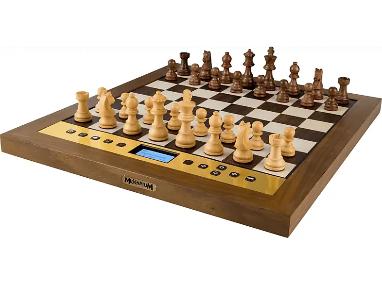 Millennium 2000 Schachcomputer The King Performance (M830) Braun