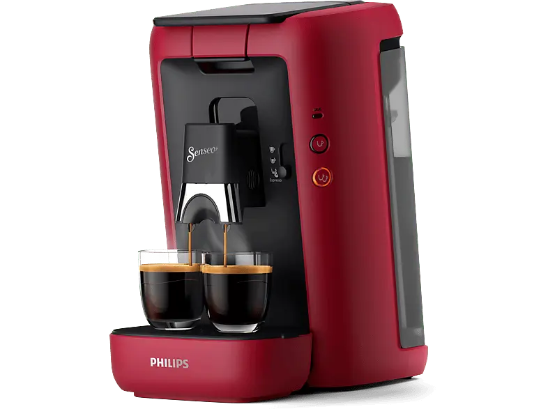 Philips CSA260/90 Senseo Kaffeemaschine, Tiefrot